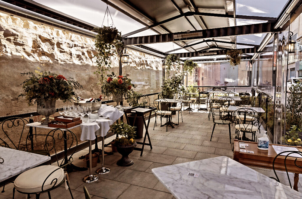 Terrraza Restaurante Treintaitres de Tudela