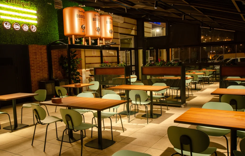 Mesas del Restaurante