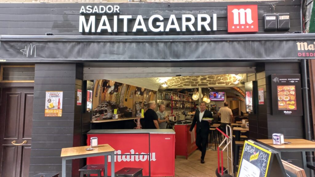 Entrada del restaurante