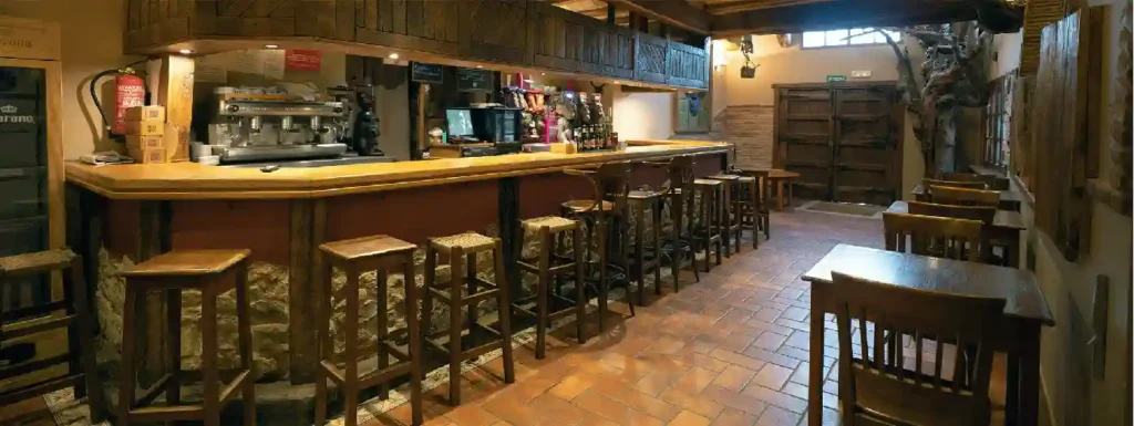 Interior del restaurante