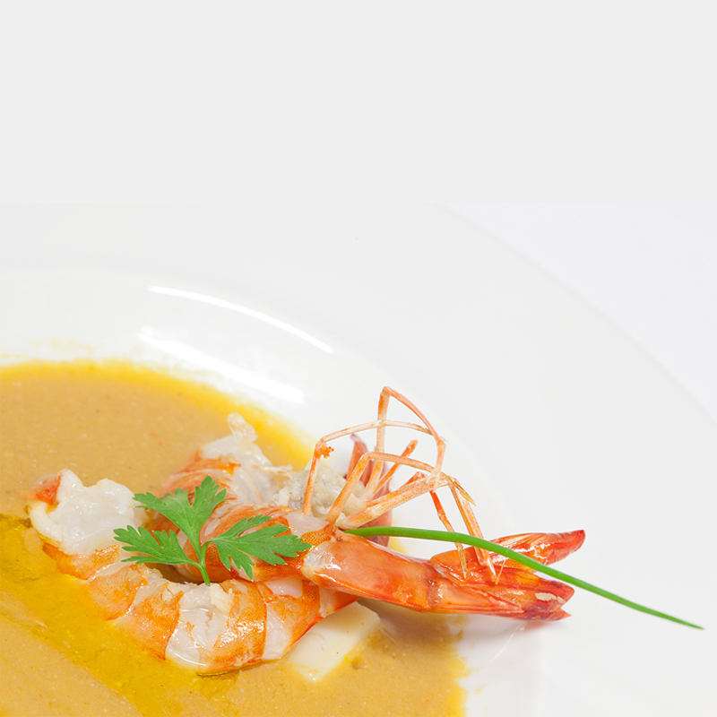 Restaurante Don Carlos - Crema de Langostinos