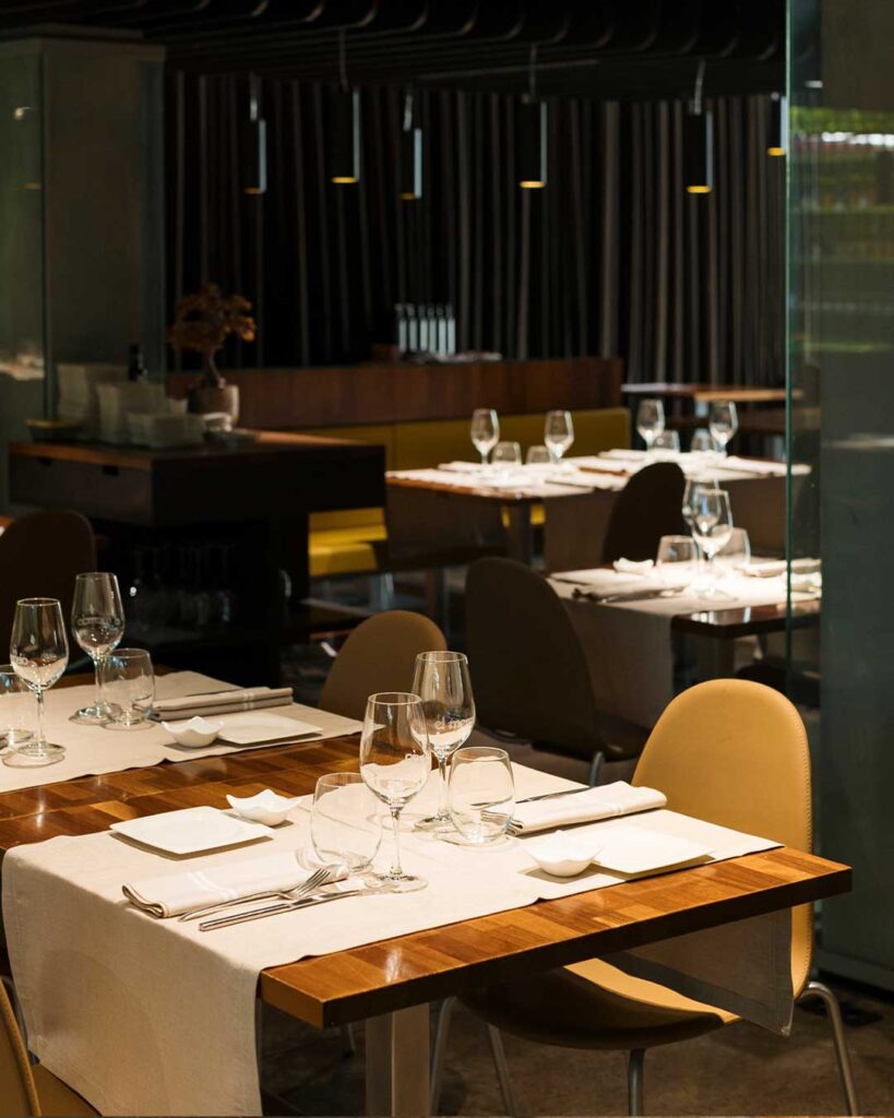 interior del restaurante