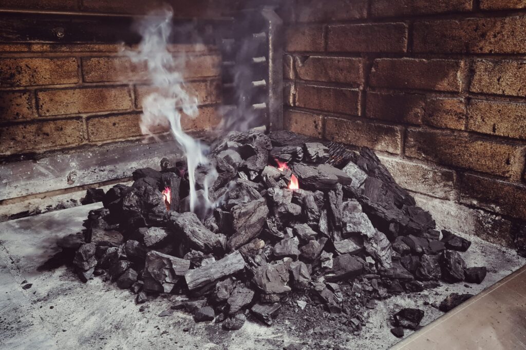 Brasa de carbón