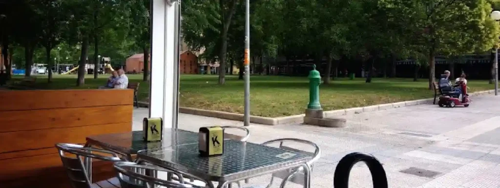 Terraza del restaurante.