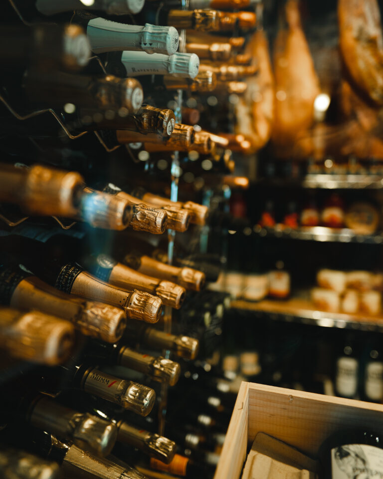Bodega del Restaurante Obas de Pamplona