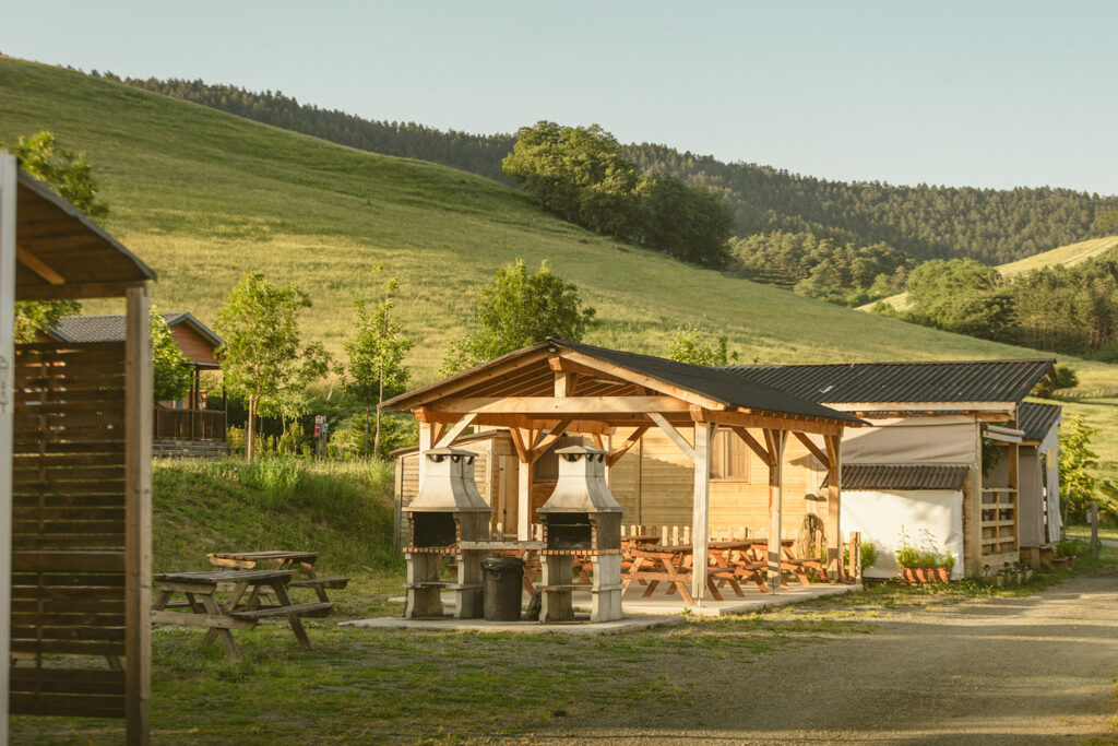 Alojamiento tipo Cabañas del Camping Izarpe