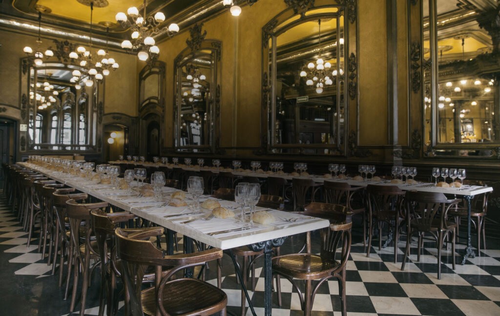 interior del restaurante