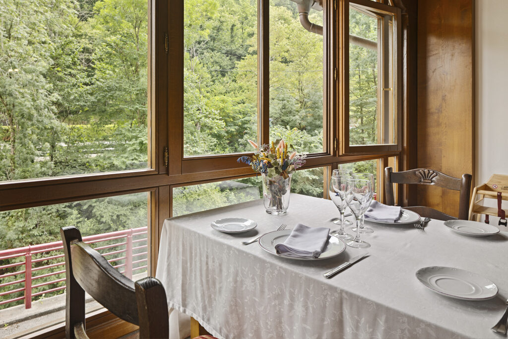 comedor del Restaurante Venta de Etxalar