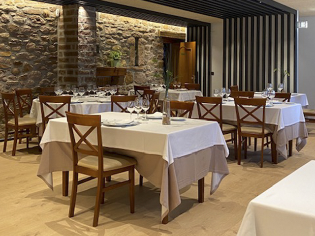 Comedor del Restaurante Arotxa de Legasa