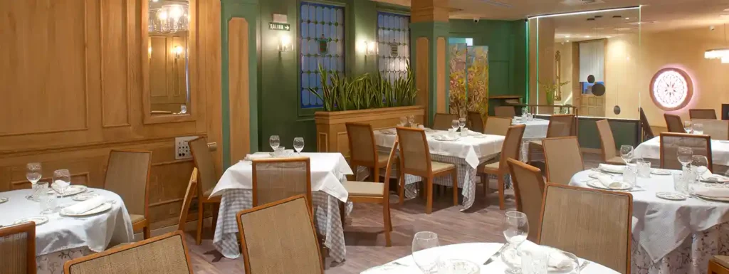 Comedor del Restaurante Errejota de Pamplona