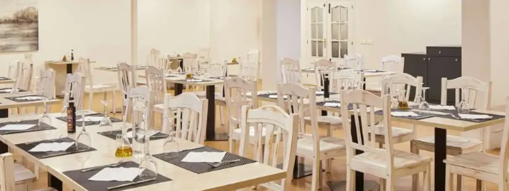 comedor del Hostal iraipe izaga