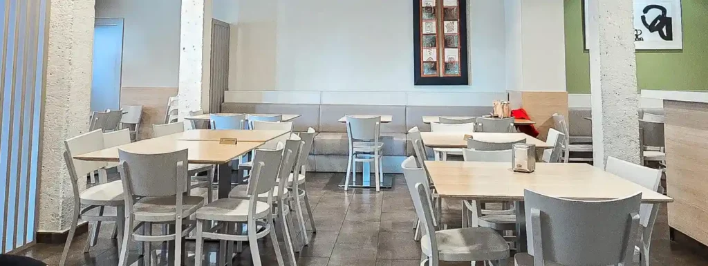 Comedor del Bar La Parri de cizur menor