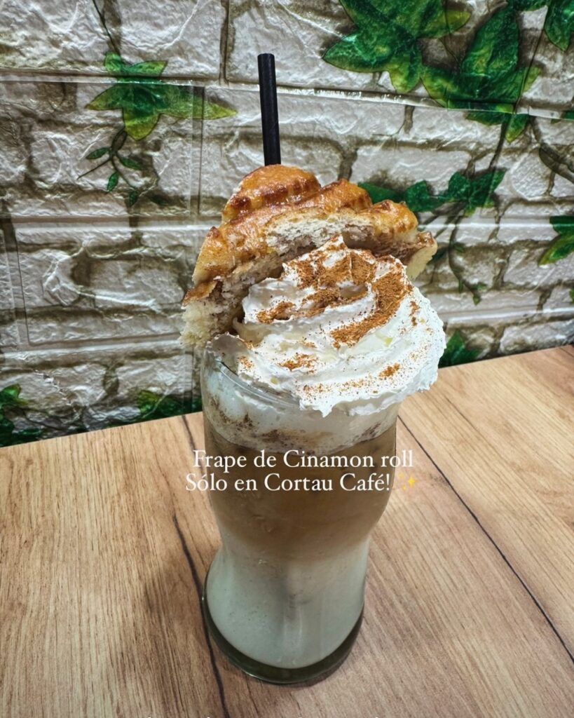 Café Frape Cinamun de cortau Cafe