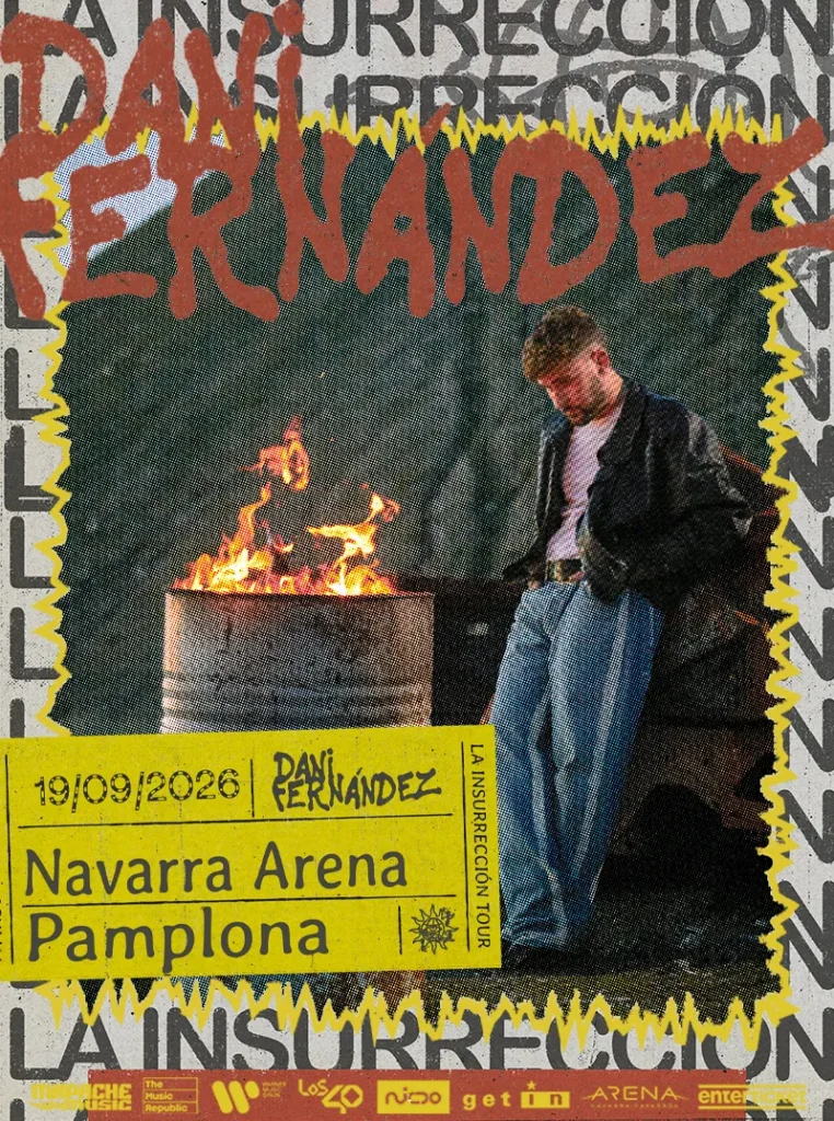 Cartel de La Insurreción tour de Dani Fernandez