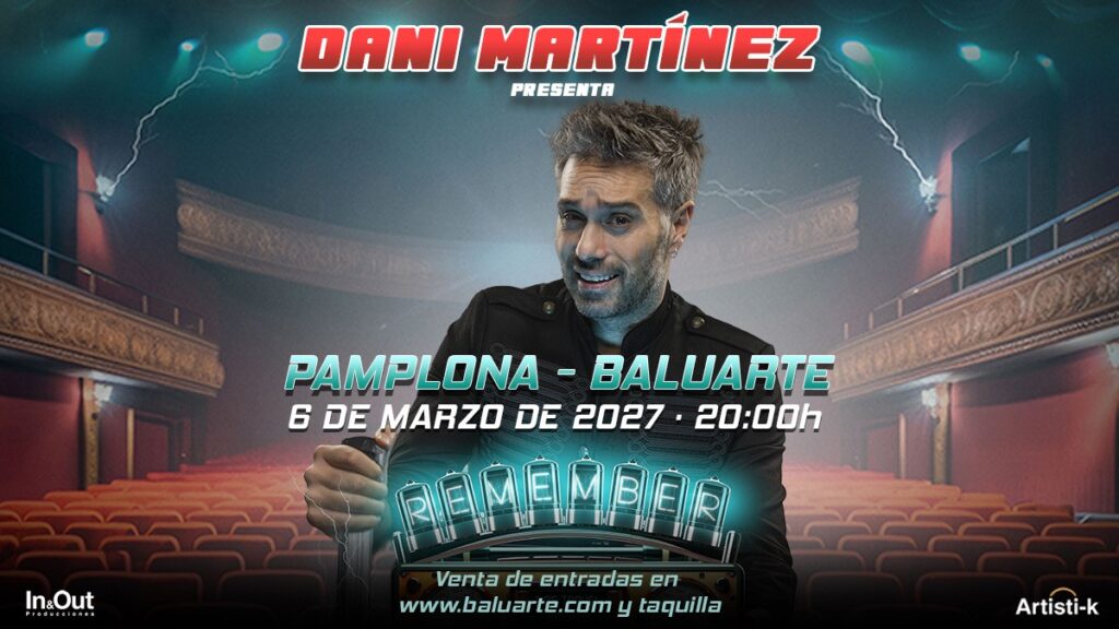 Cartel Show remember de Dani Martínez