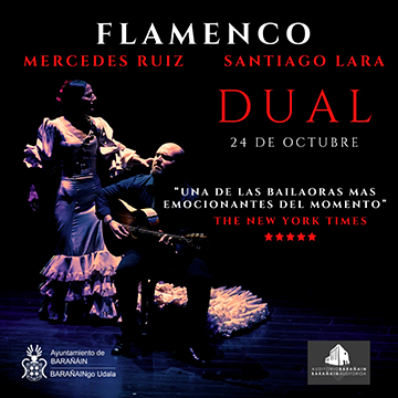 Cartel espectáculo Dual Flamenco