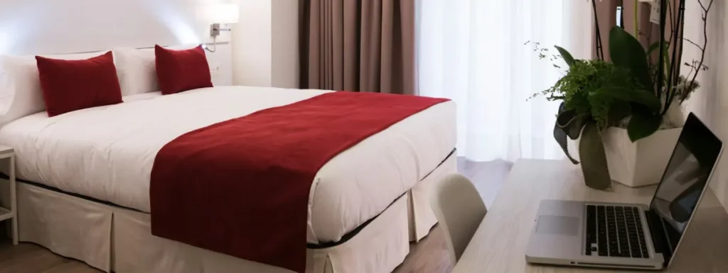 habitación doble elegante del pompaelo urban spa