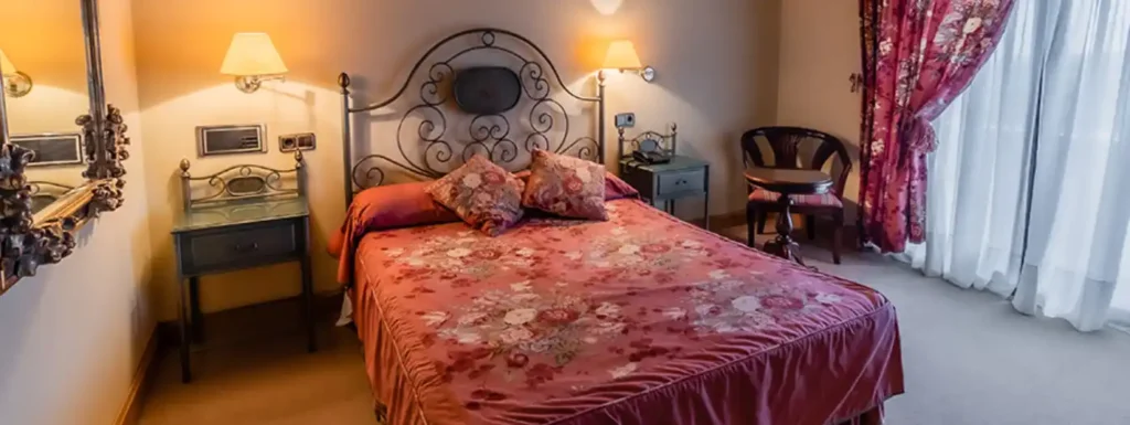 habitación doble estilo clasico