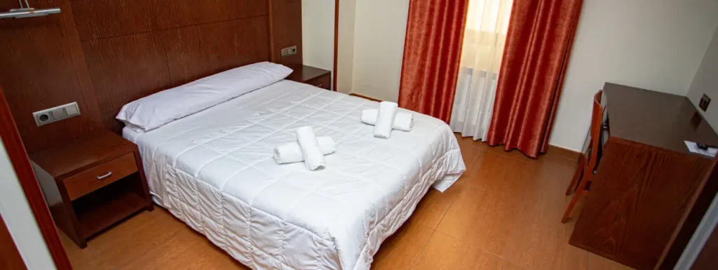 habitación doble de la villa de carcar