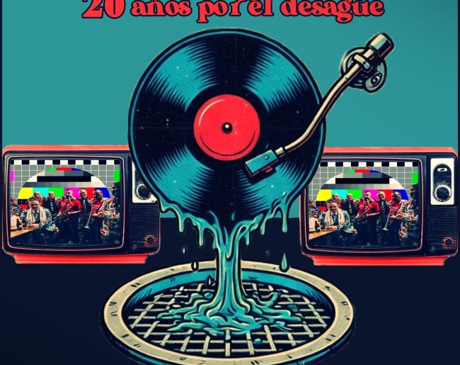 Cartel La Banda del desagüe