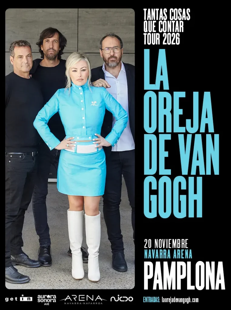 Cartel La Oreja de Van Gogh