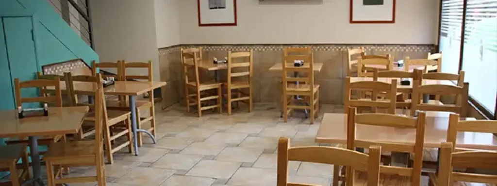 Interior del restaurante