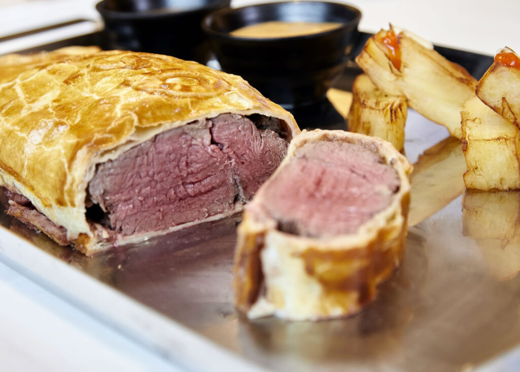 Plato gastronomia Restaurante Palacio Castillo de Gorraiz