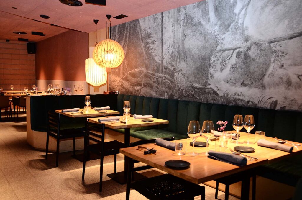 interior del restaurante