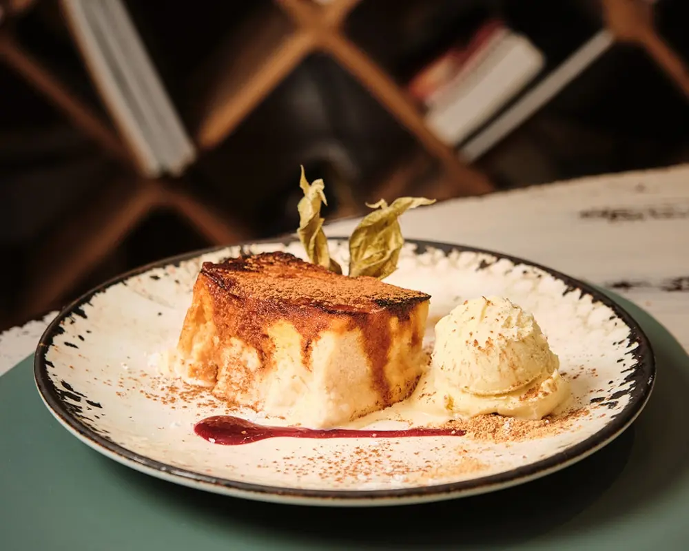 Tarta de Queso Restaurante Luze El Toro