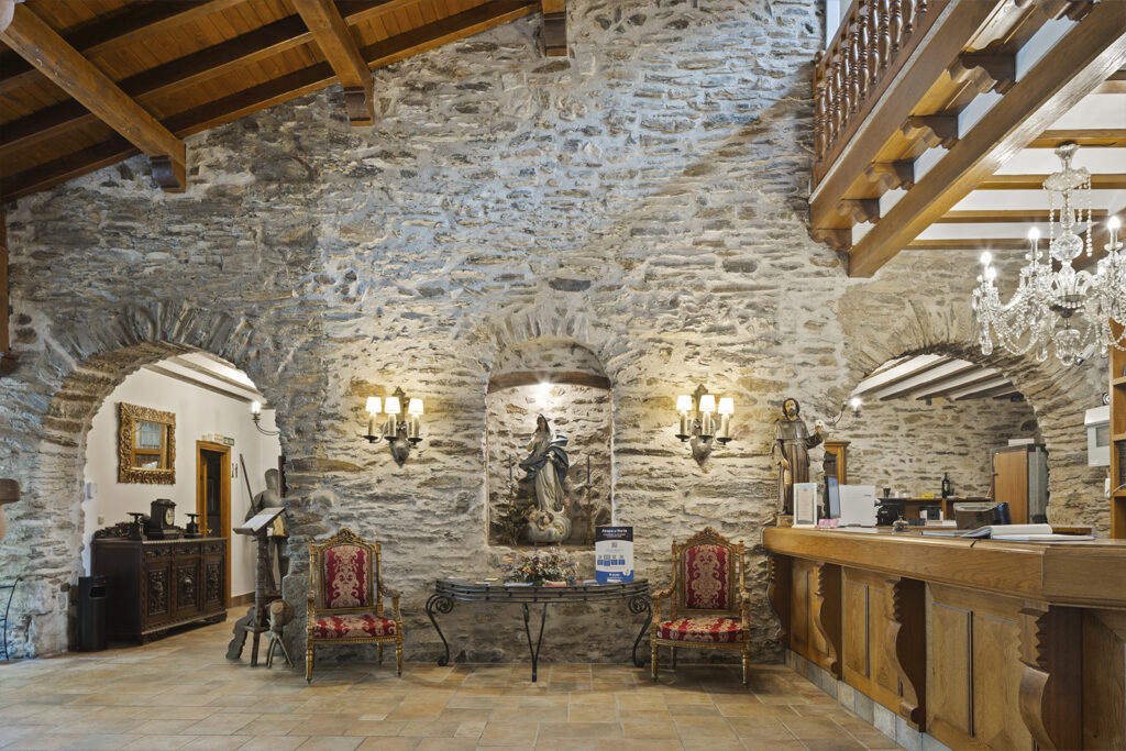 recepción del Restaurante Venta de Etxalar