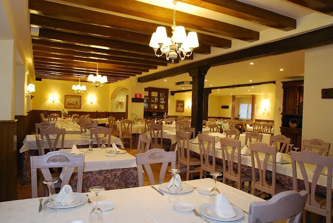 Comedor del Restaurante Loizu de Burguete