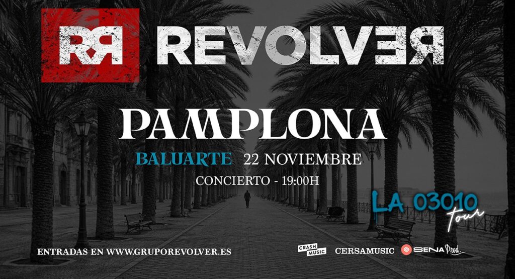 Cartel actuación de revolver