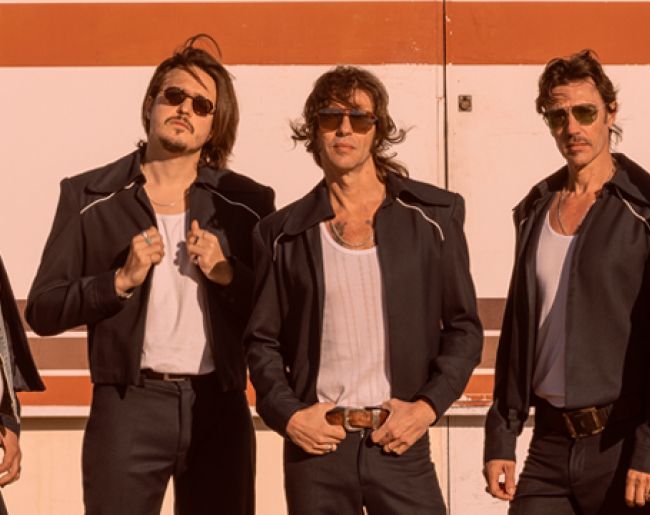 Cartel del concierto antero y Los Muchachos en su gira todas las luces