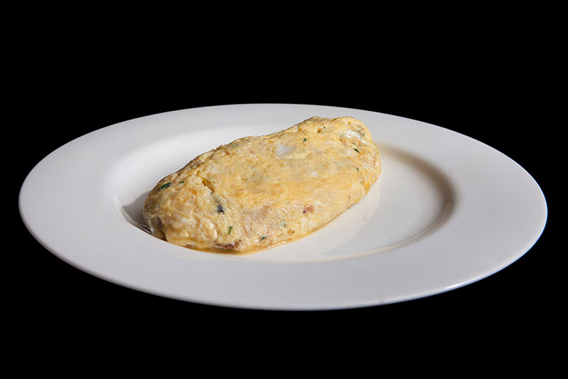 tortilla de bacalao del Asador Martintxo en Cizur Menor