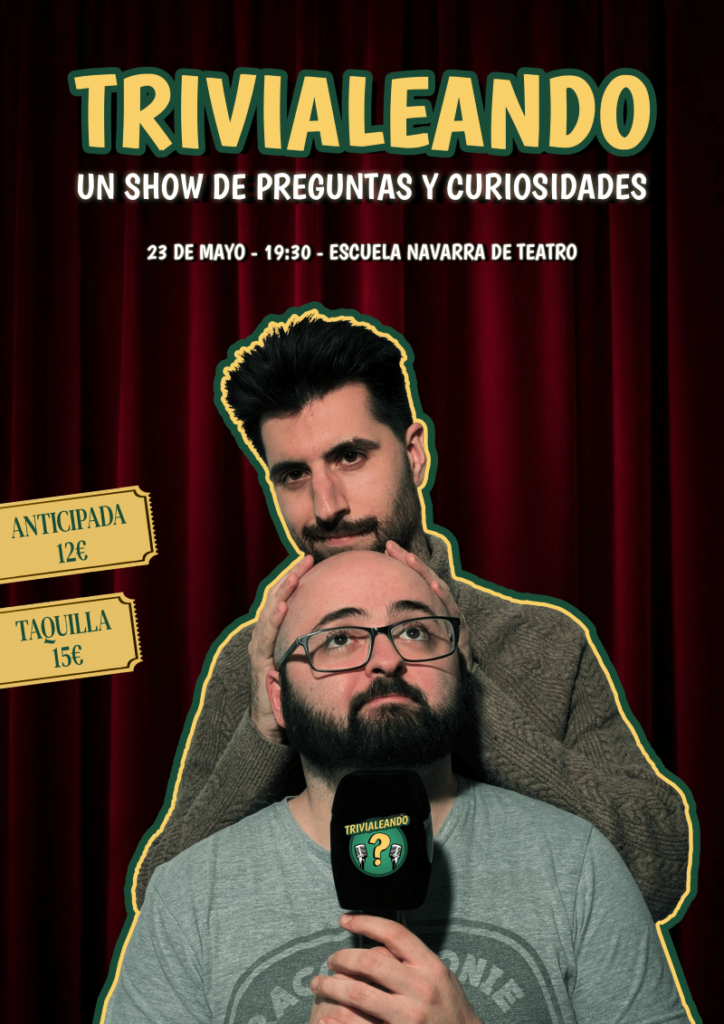 Cartel del show trivialeando