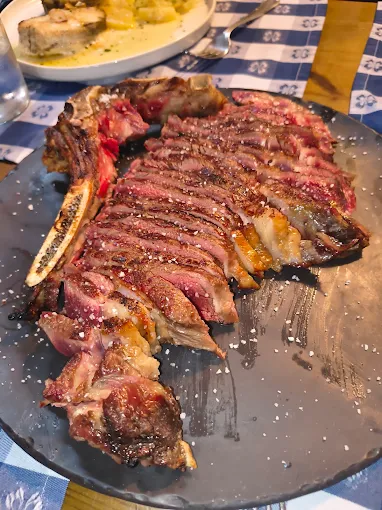 chuletón asado