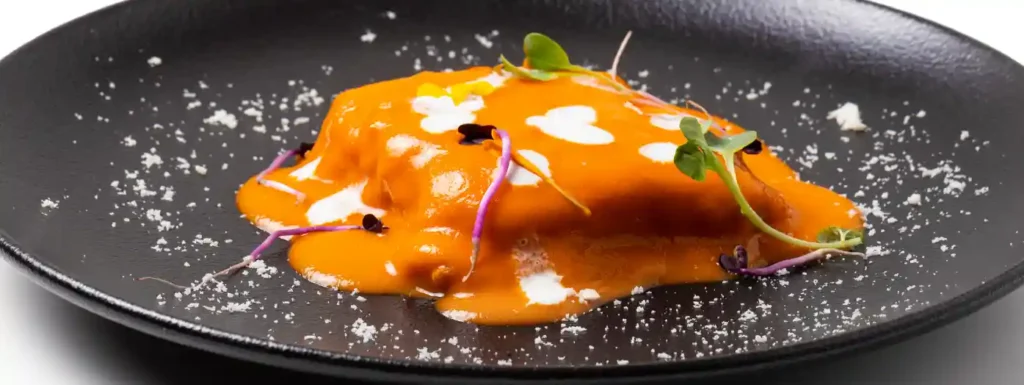 Plato de verduras de invierno del Restaurante Treintaitres de Tudela