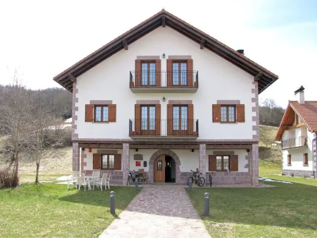 casa tipica del norte de Navarra, estilo caserio