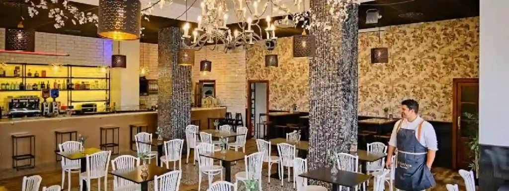 interior del restaurante