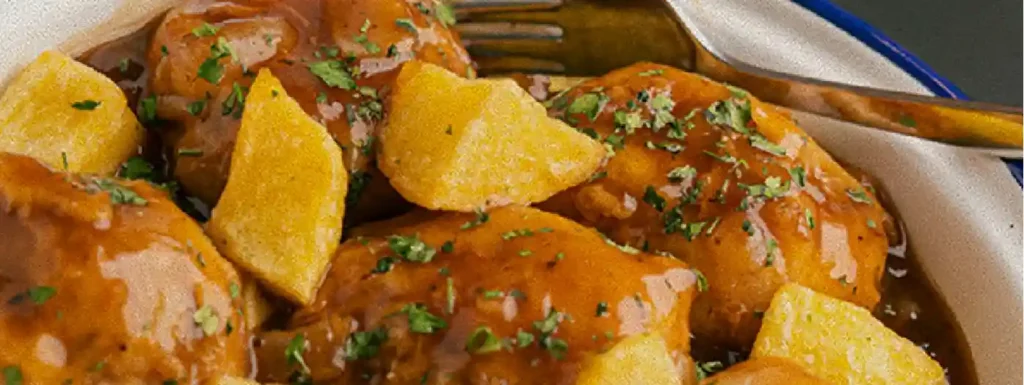 albóndigas con patatas