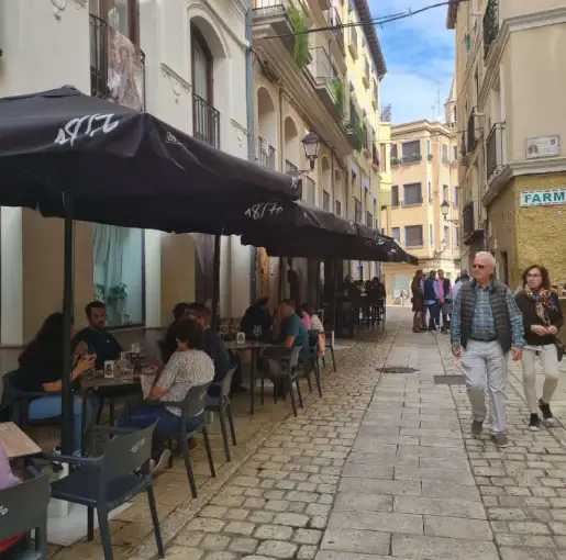Terraza del establecimiento