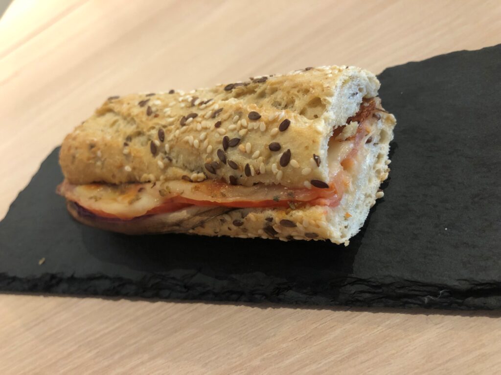 Pincho Capricho Mediterráneo del Hotel iriguibel Arrosadía de Pamplona