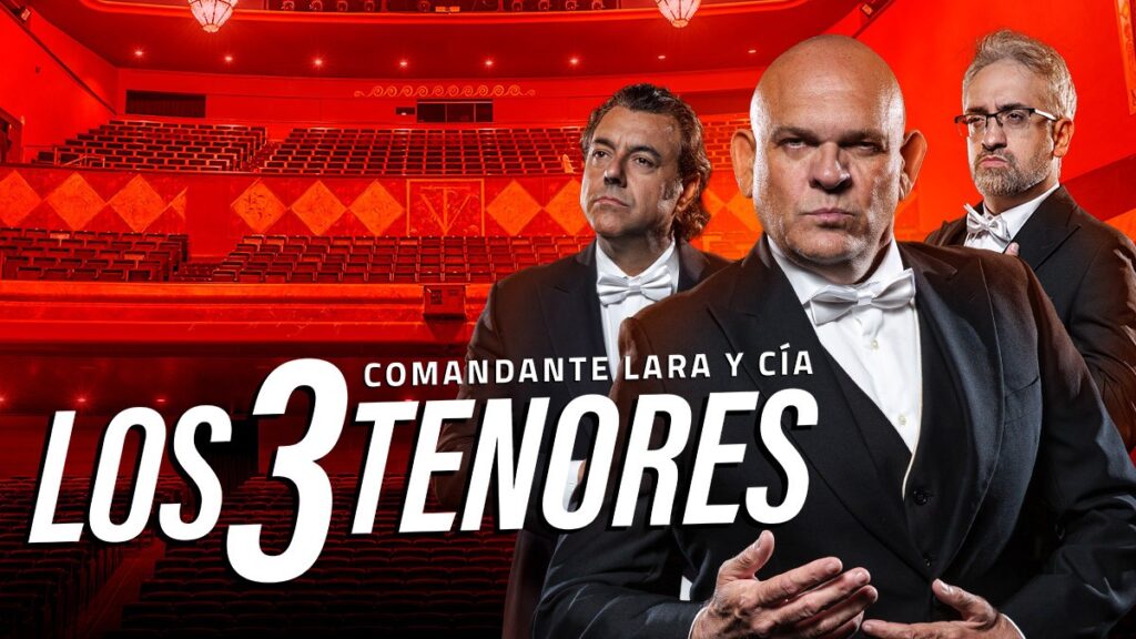 Cartel integrantes comandantes lara vesticos como los tres tenores