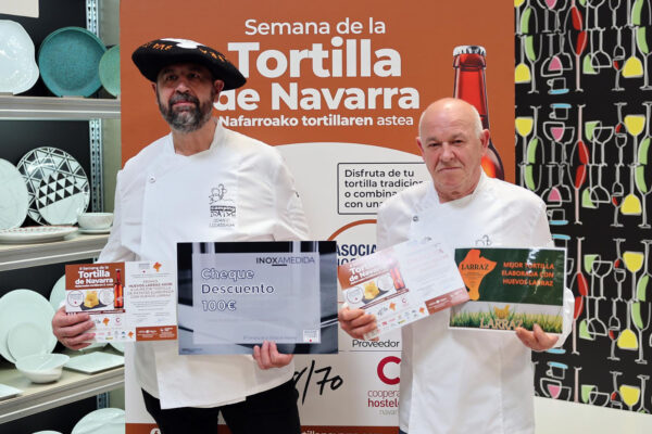 Premio a la mejor tortilla elaborada con Huevos Larraz al Camping Iratxe de Ayegui
