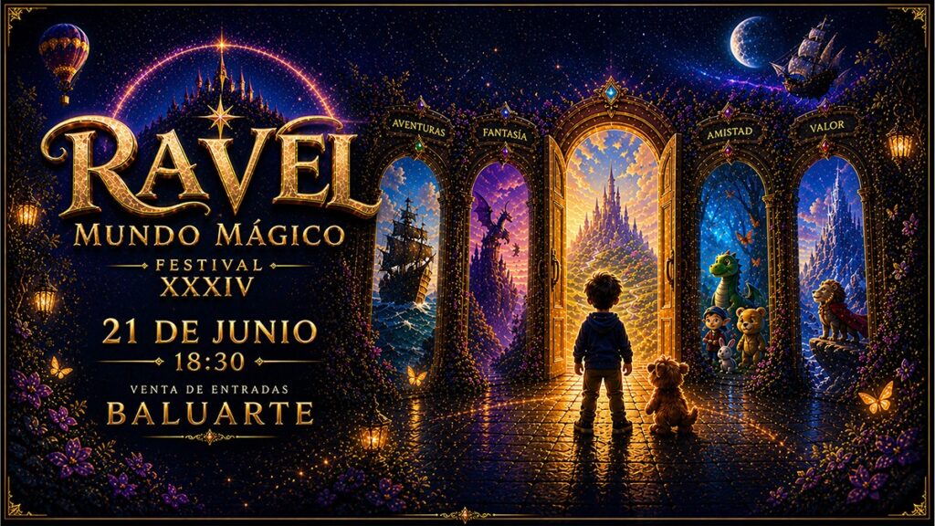 Cartel del Festival de la Escuela de Danza Ravel.