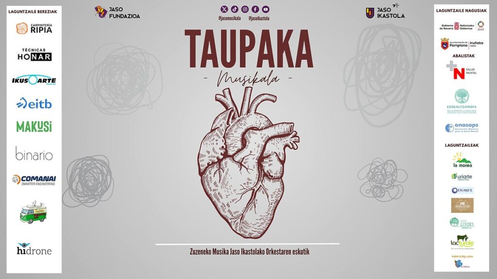 Cartel Taupak pase escolar